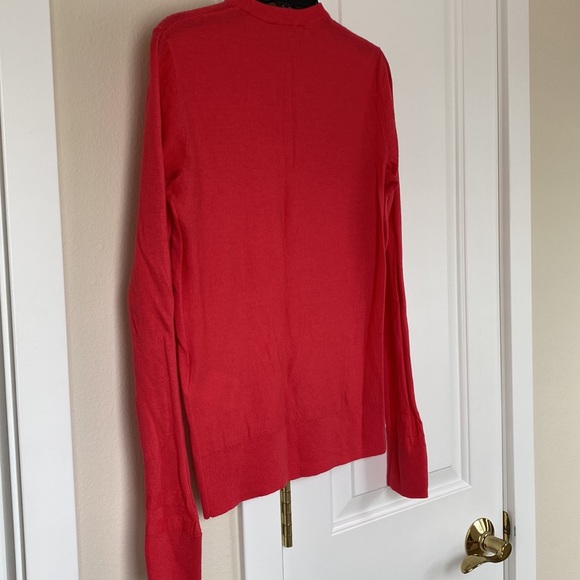 LK Bennett XS coral pink wool sweater - Picture 6 of 7